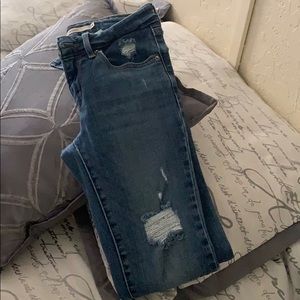 711 skinny selvedge levi’s jeans size 24